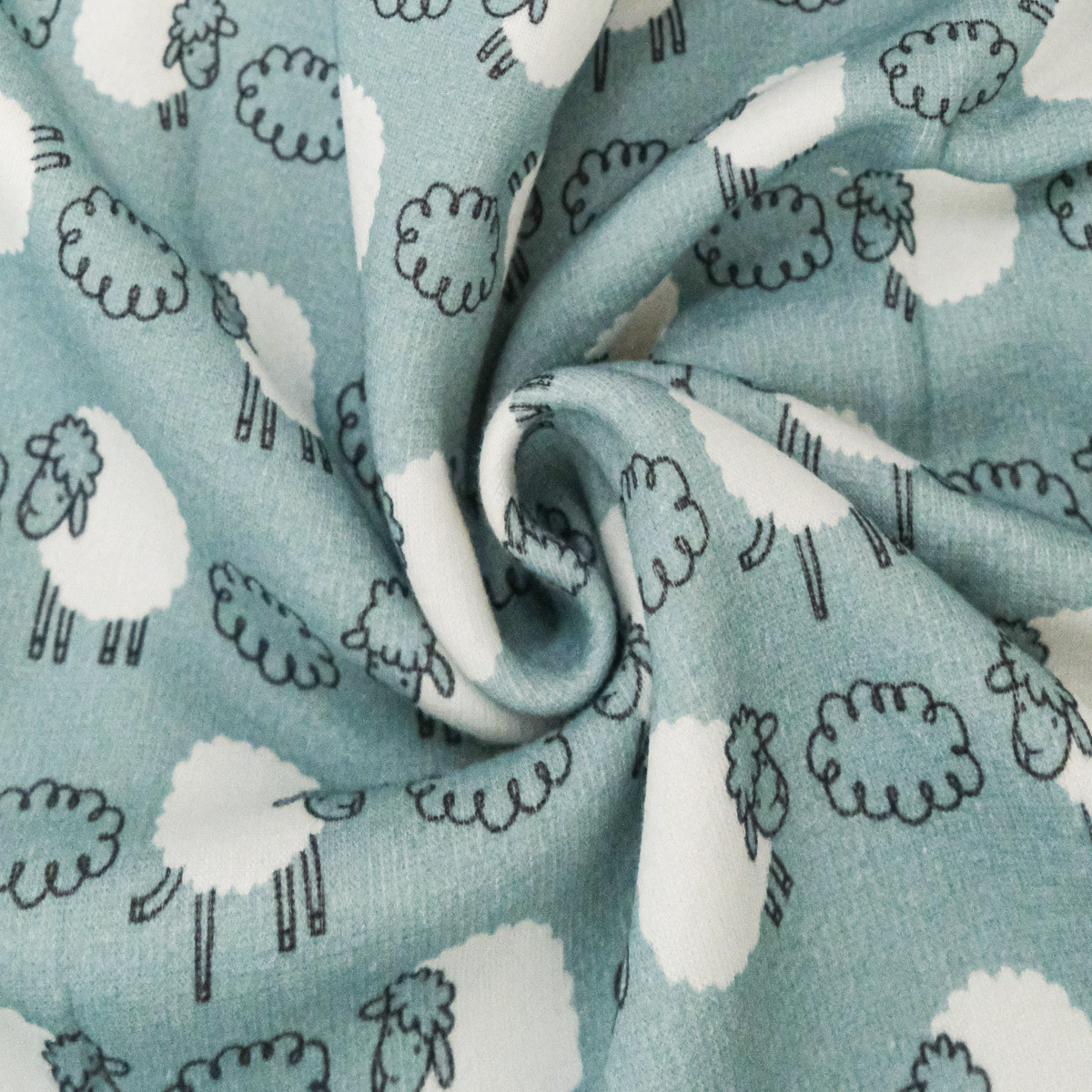 "Envers Doudou" Sheep-Print Sweatshirt - Maison Klem